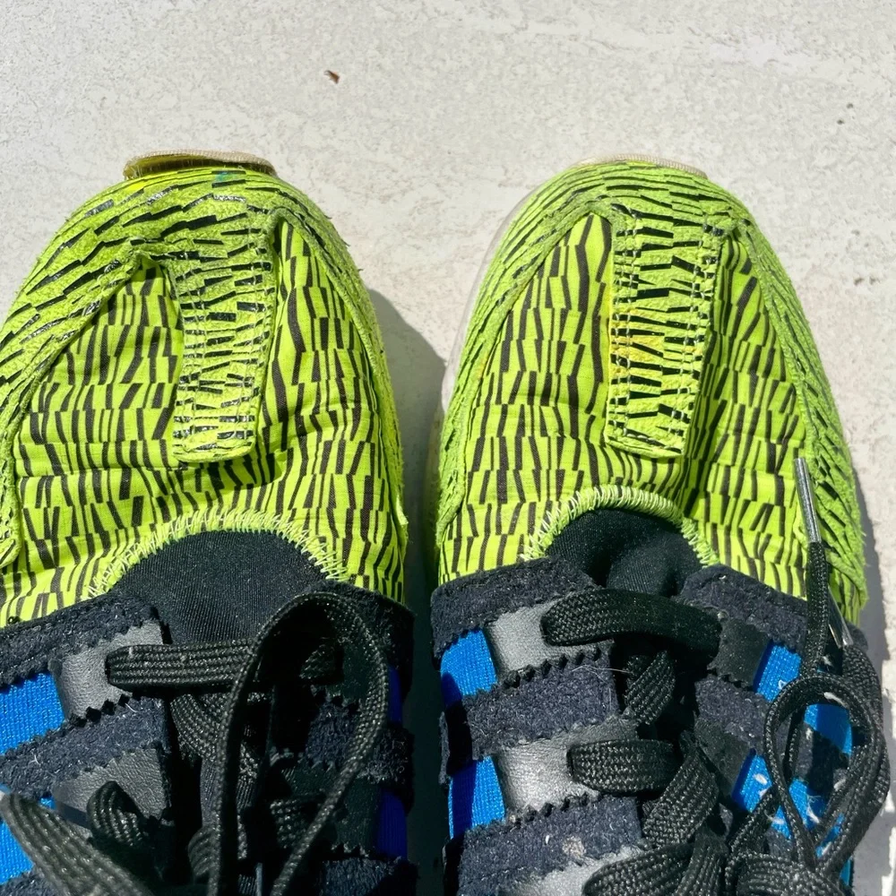 Neon Green SL Loop Athletic Sneakers - Picture 3 of 5
